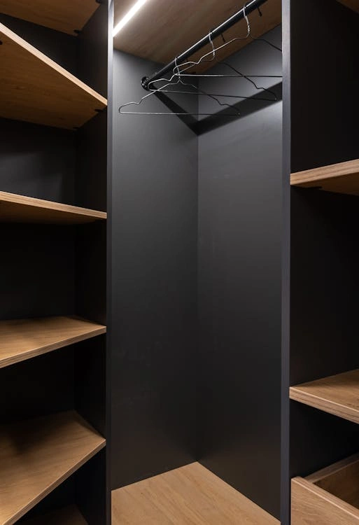 modular wardrobe storage design
