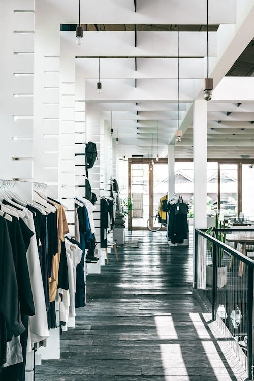 modern showroom makeover with interior design and lighting